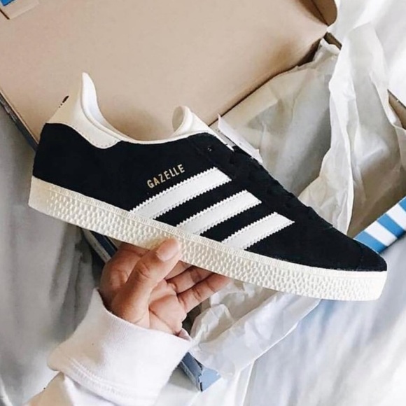 adidas Shoes - Adidas gazelle black sneakers